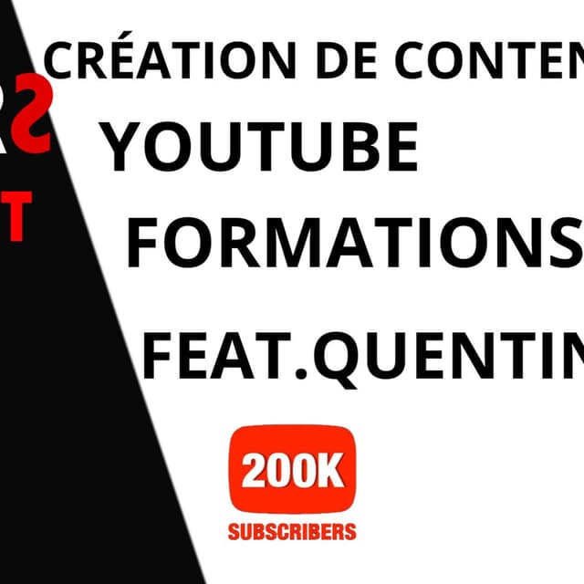 Atteindre les 200k abonnés ! Formations, Partenariats, IA ! Feat. Quentin - Développeur Libre