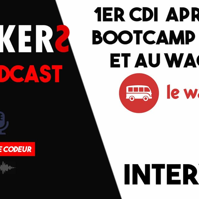 PREMIER CDI APRES UN BOOTCAMP A BALI ET AU WAGON