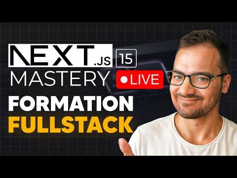 🔴 Live FAQ : Comment Devenir développeur FullStack avec Next 15 React 19