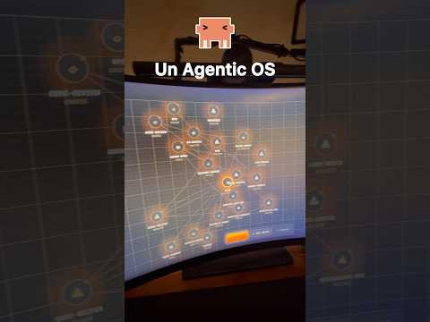 Je viens de coder un truc de fou 🤯 un Agentic OS Claude Code #agenticdev