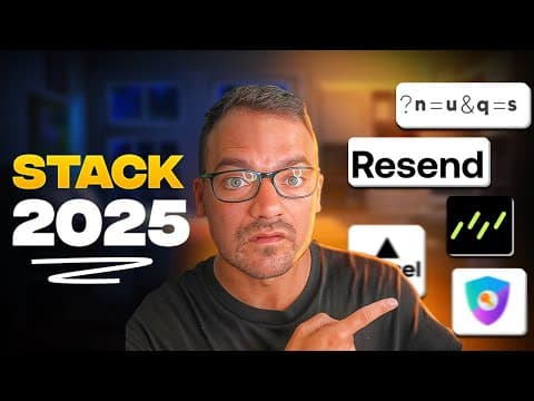 Ma Stack Technique 2025 : Next.js, Aceternety, Resend …