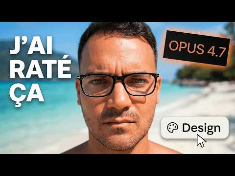 J’ai coupé 7 jours, puis Opus 4.7 et Claude Design sont sortis