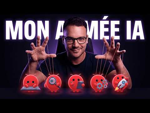 J'ai créé une ARMÉE d'Agents IA OpenClaw (ils bossent sans moi)